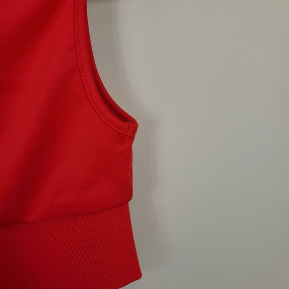 LF the Brand Cropped Branded Logo Vest in Red Size S - Picture 7 of 12